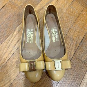 Ferragamo leather shoe